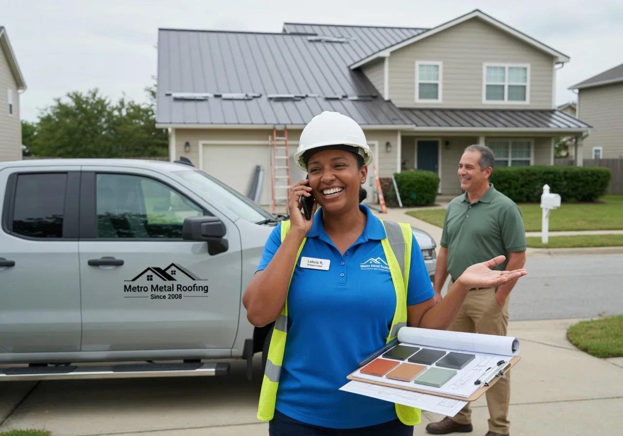 Storm Damage Metal Roof Repair in Lake City, SD